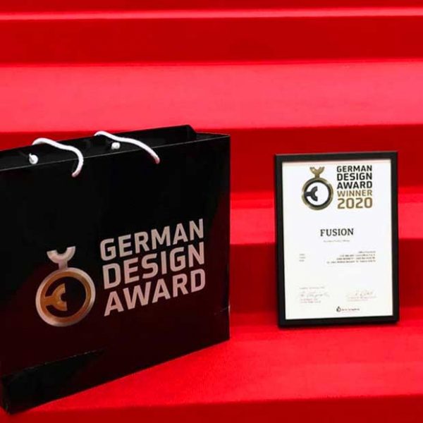 FUSION for CUF Milano @ German Design Award's award ceremony (February, 2020)